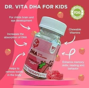 DR. VITA DHA FOR KIDS- BEST BRAIN BOOSTER SUPPLEMENT FOR KIDS